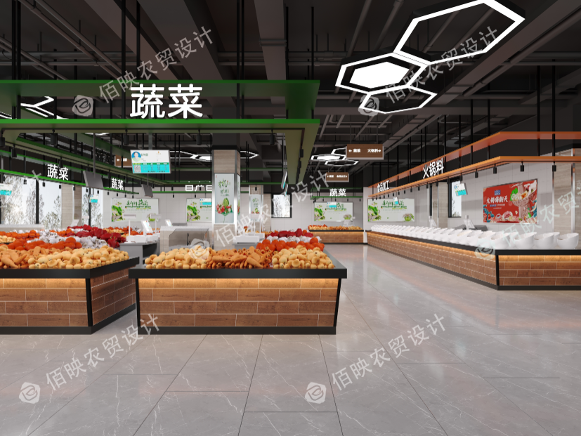 農(nóng)貿(mào)市場攤位設(shè)計(jì)如何打造出特色攤位?
